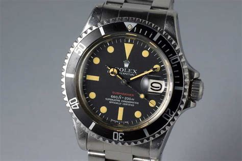 quadrante rolex senza scritta swiss made|I Mark del Rolex Submariner ref. 1680 Scritta Rossa .